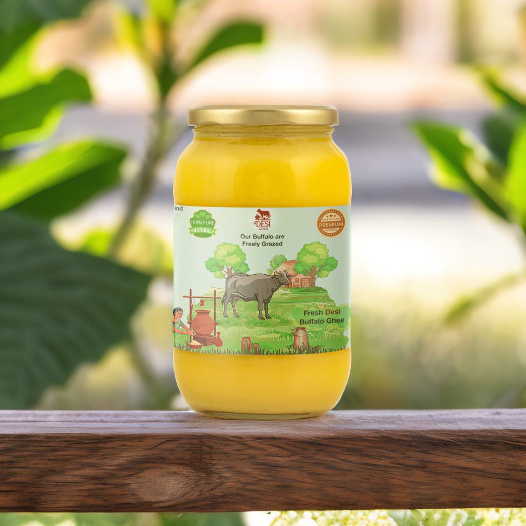 Organic Buffelo Desi Ghee| 100% use sample and return product policy