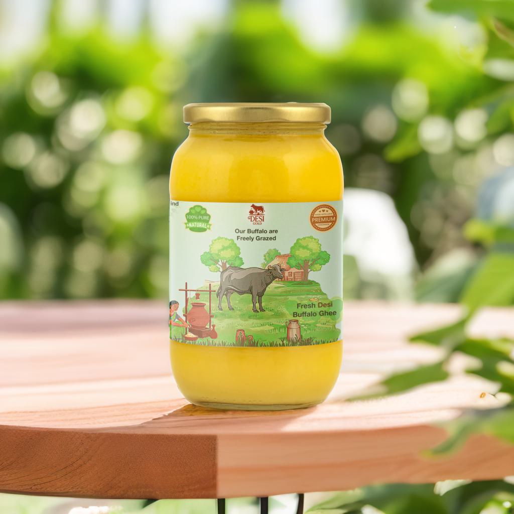 Organic Buffelo Desi Ghee| 100% use sample and return product policy